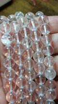 natural quartz crystal 9.5mm beads