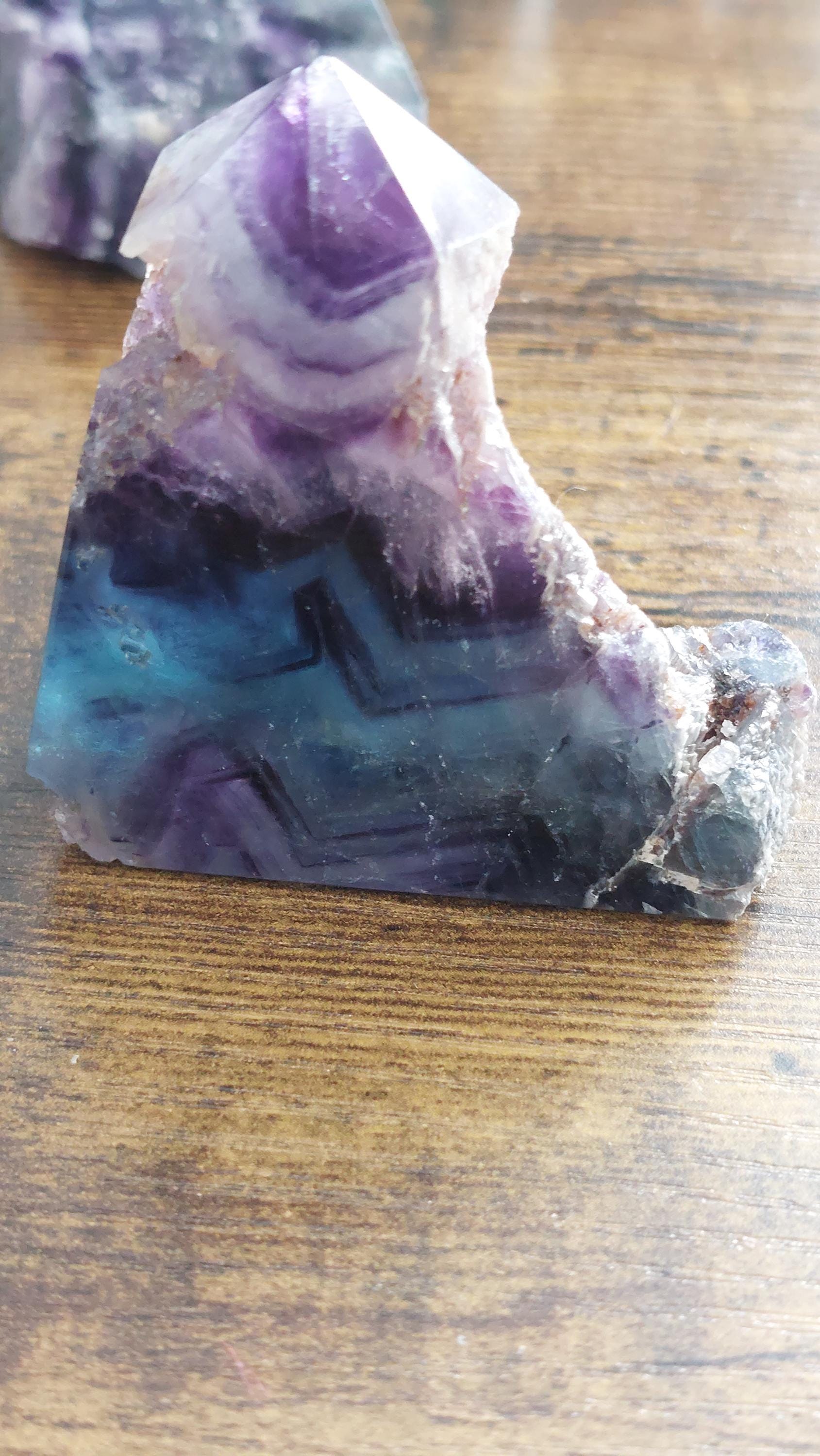 fluorite pointed form