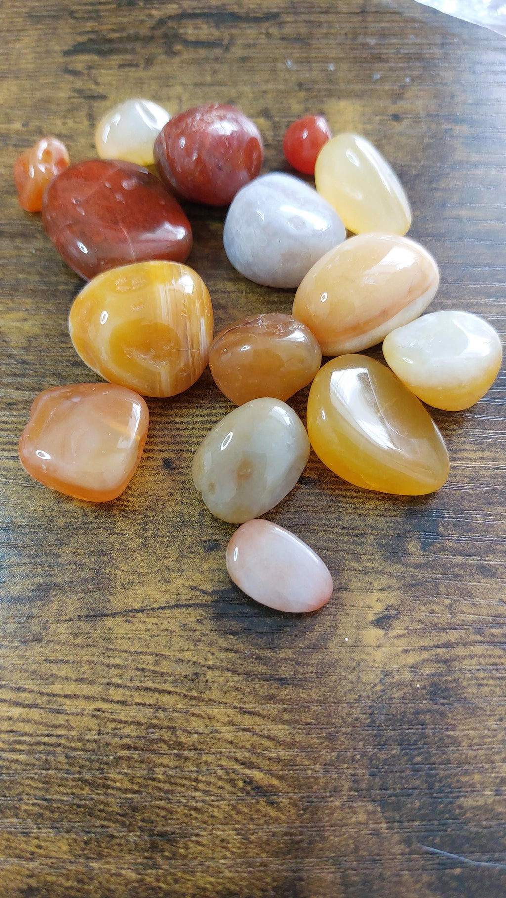 Bags of Tumbled Agate around 120grams