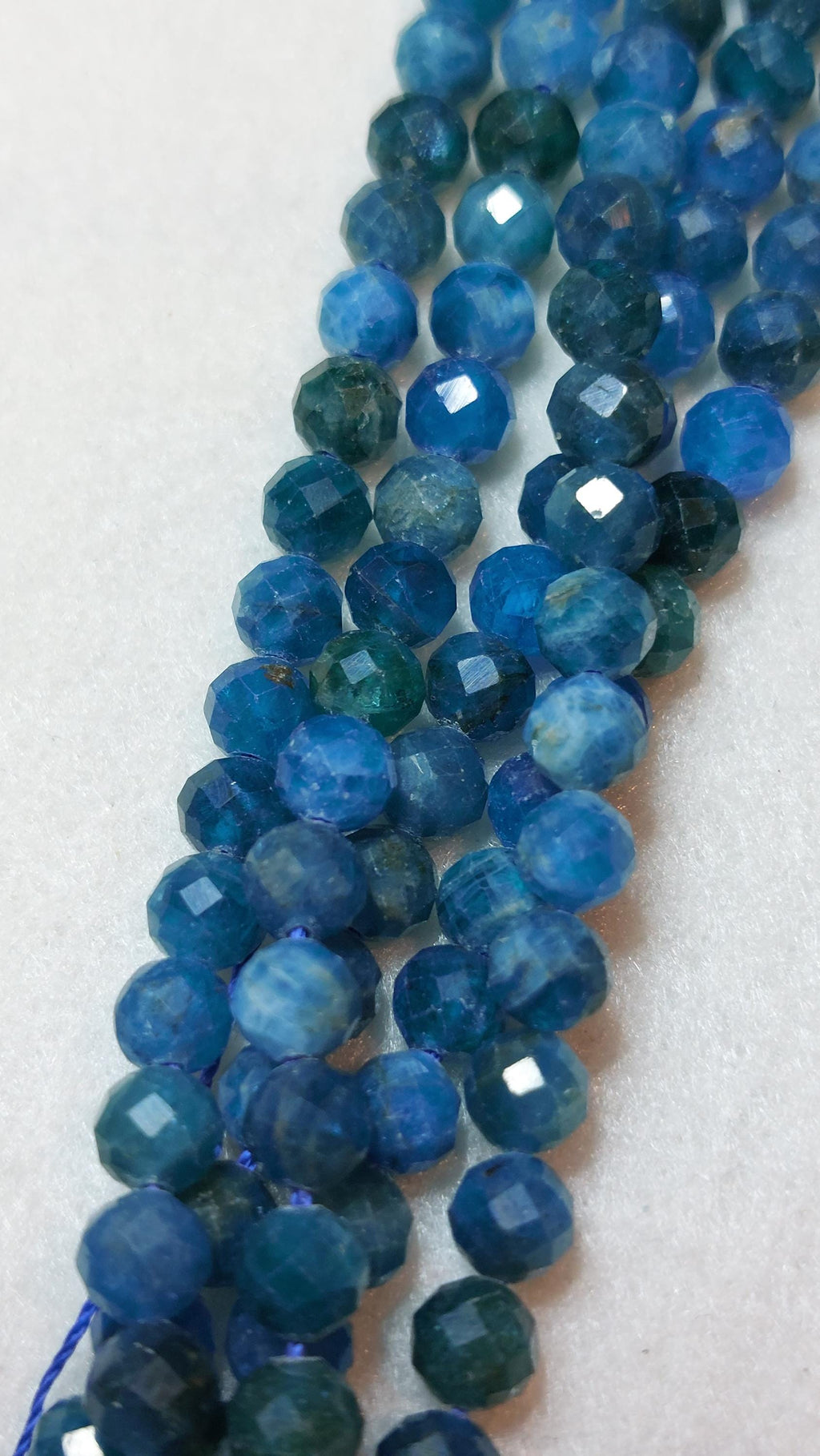 apatite beads 5mm faceted