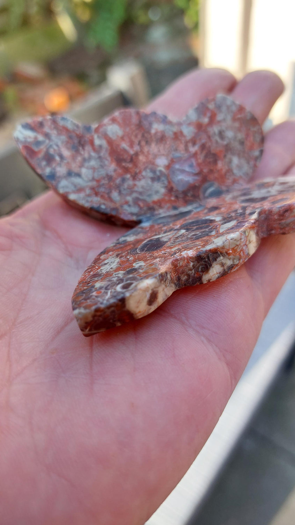 Natural Agate 3D Butterfly Carvings