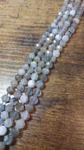 Labradorite 6mm faceted beads