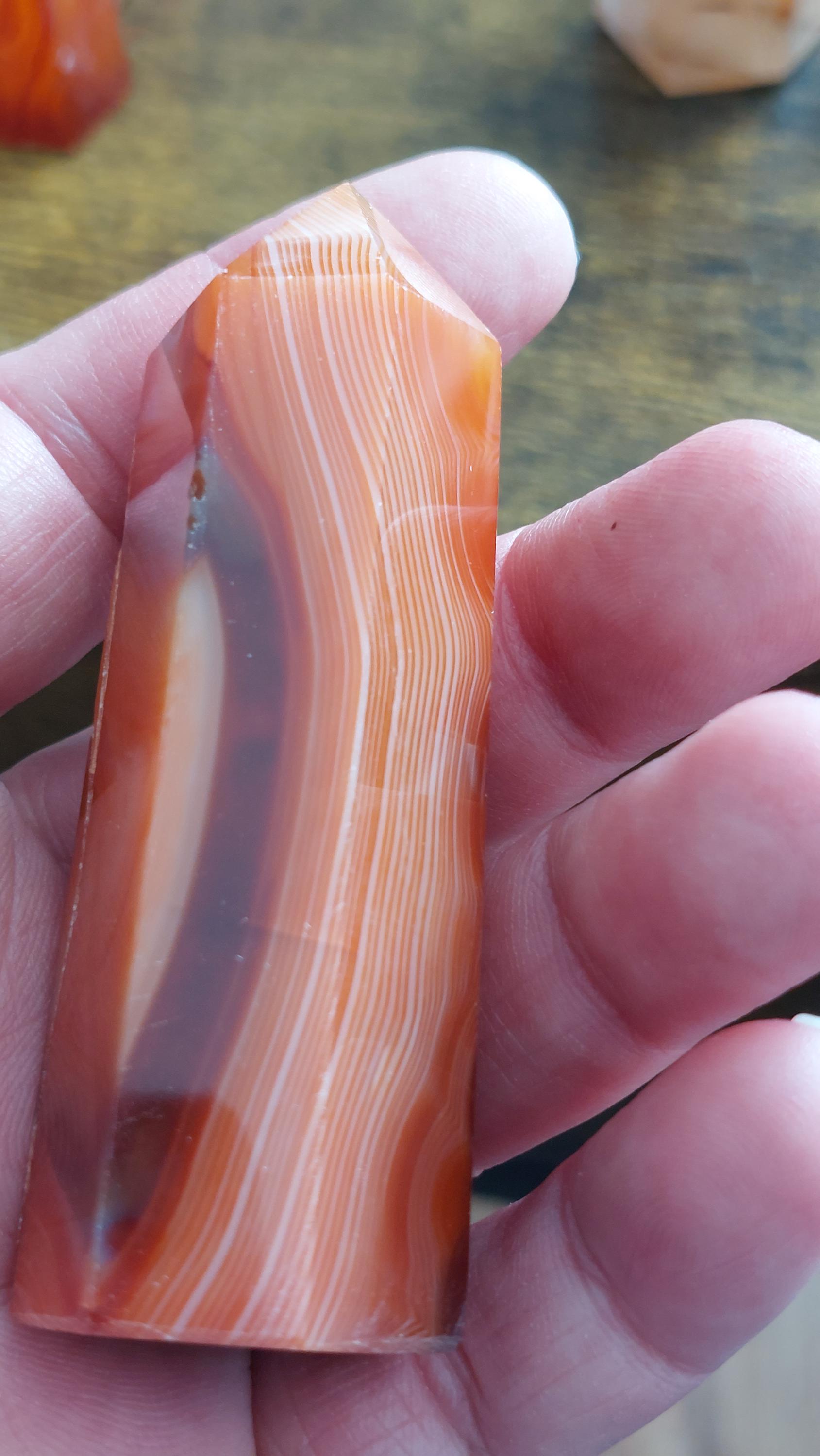red agate tower