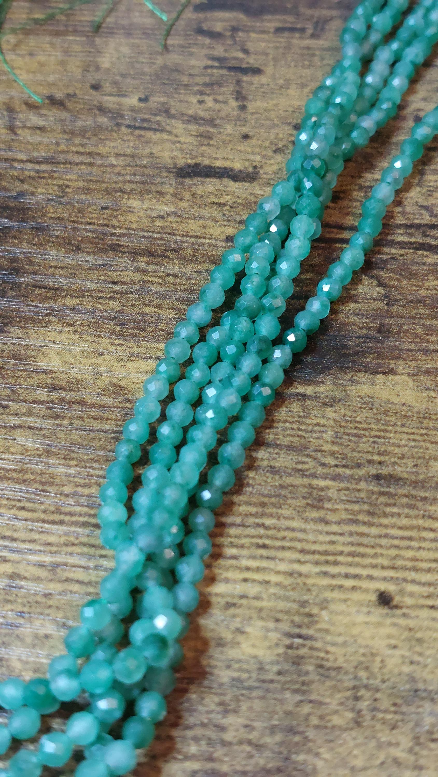 Natural African Jade Faceted round