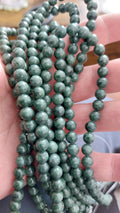 natural Black jade 6mm beads
