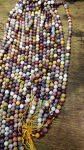 natural mookaite beads 4mm
