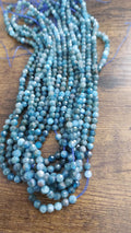 Natural apatite beads 4mm