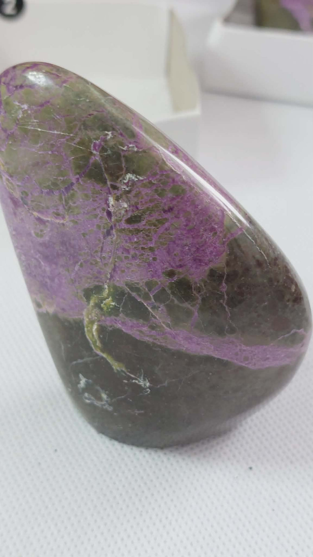 Natural Polished Stichtite Freeform