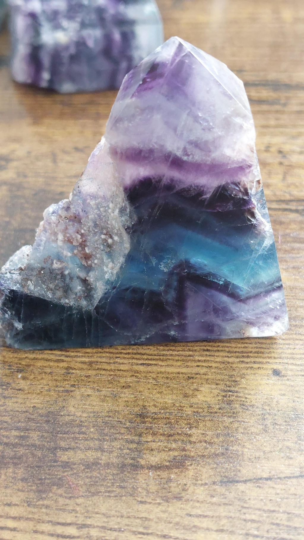 fluorite pointed form
