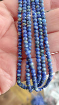 natural lapis Lazuli beads 4x3mm