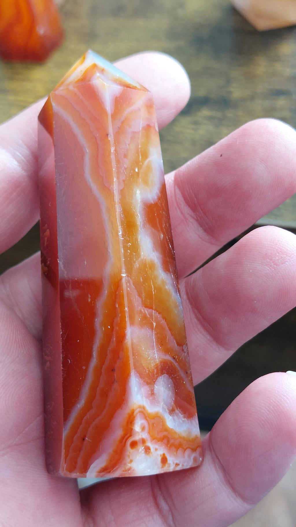 red agate tower