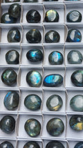 2 Polished Mini Rounded Labradorite free forms