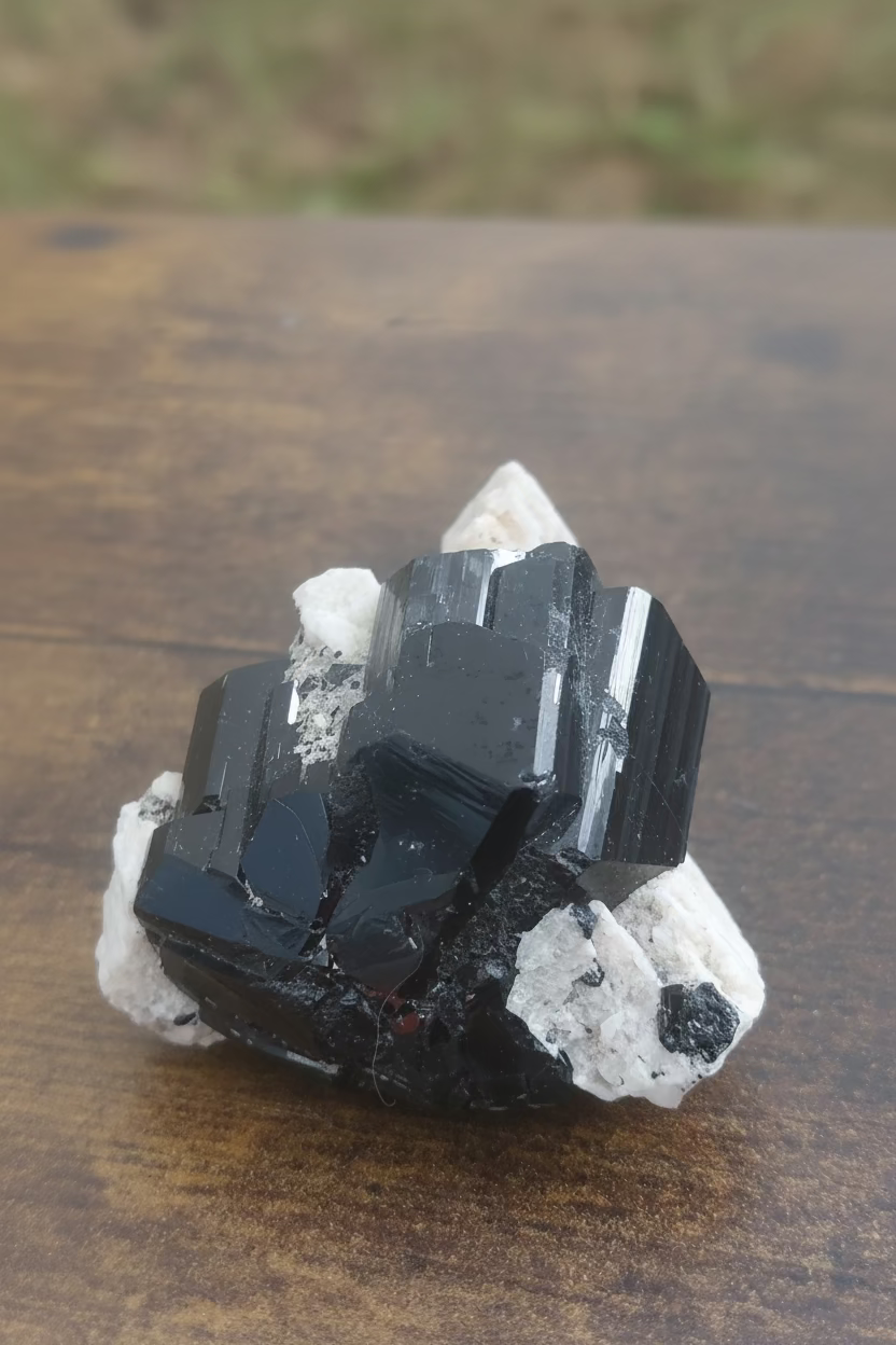 Black tourmaline small Specimen