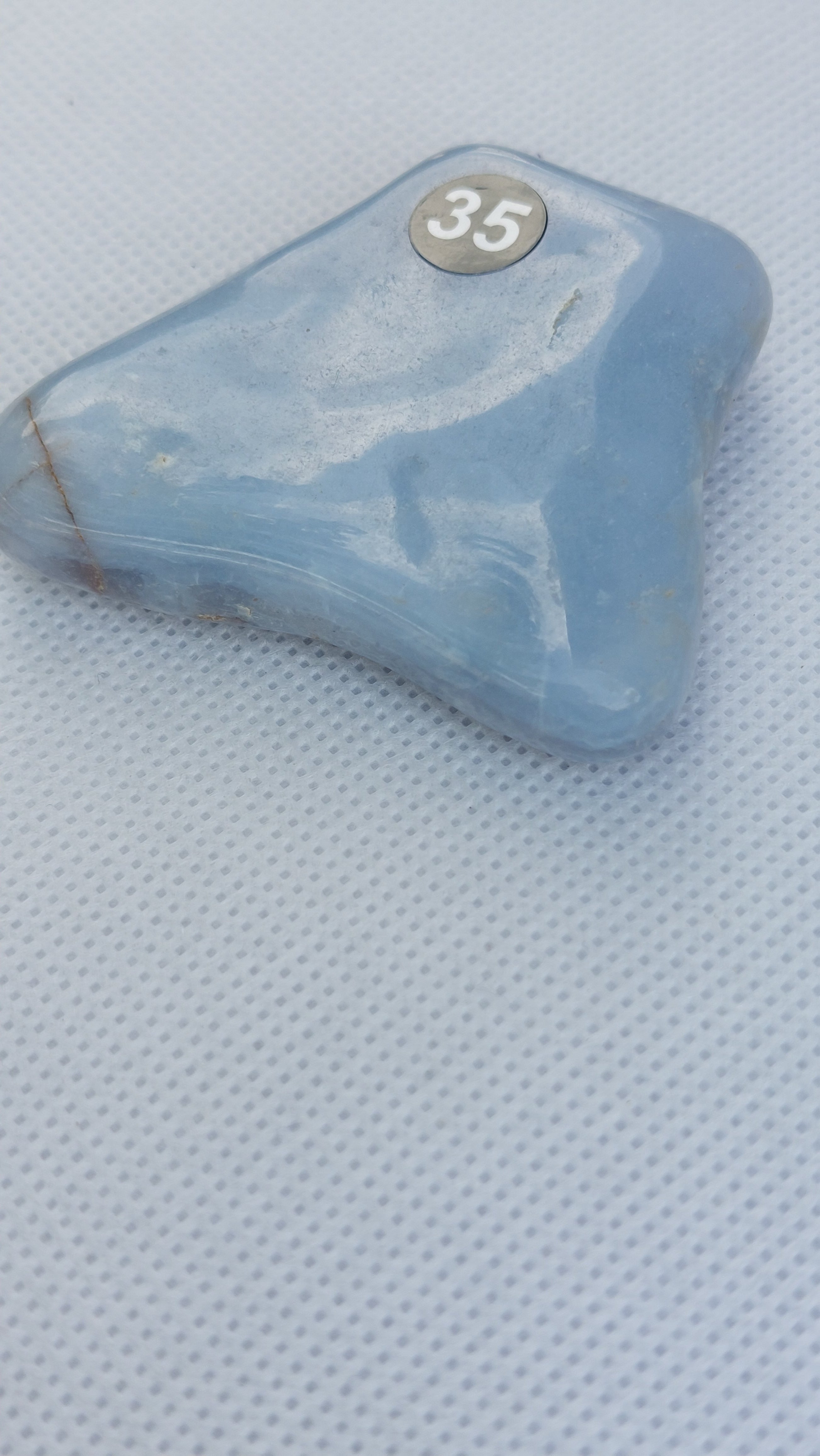 Natural Polished Blue Lace Agate free form