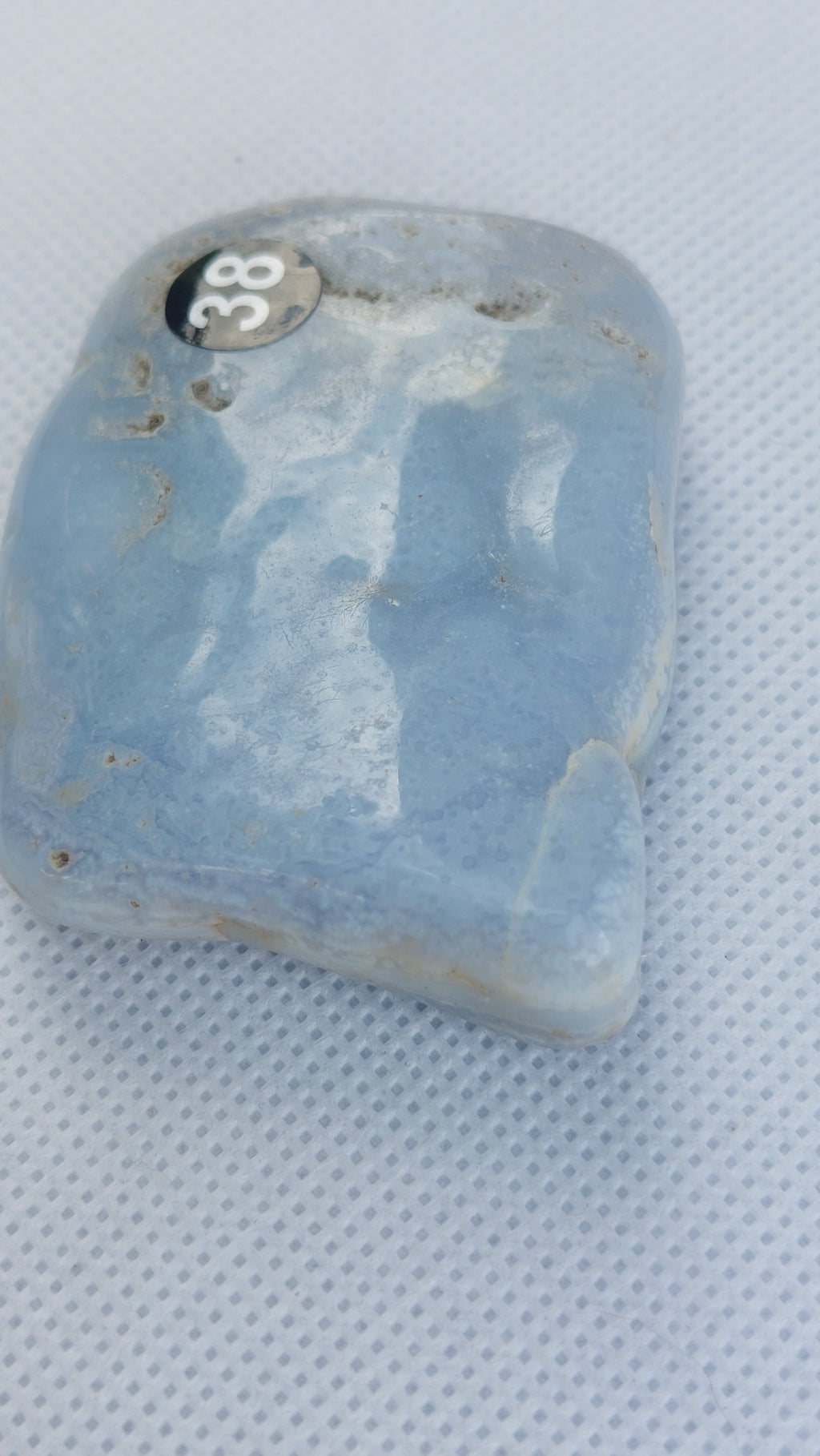 Natural Polished Blue Lace Agate free form
