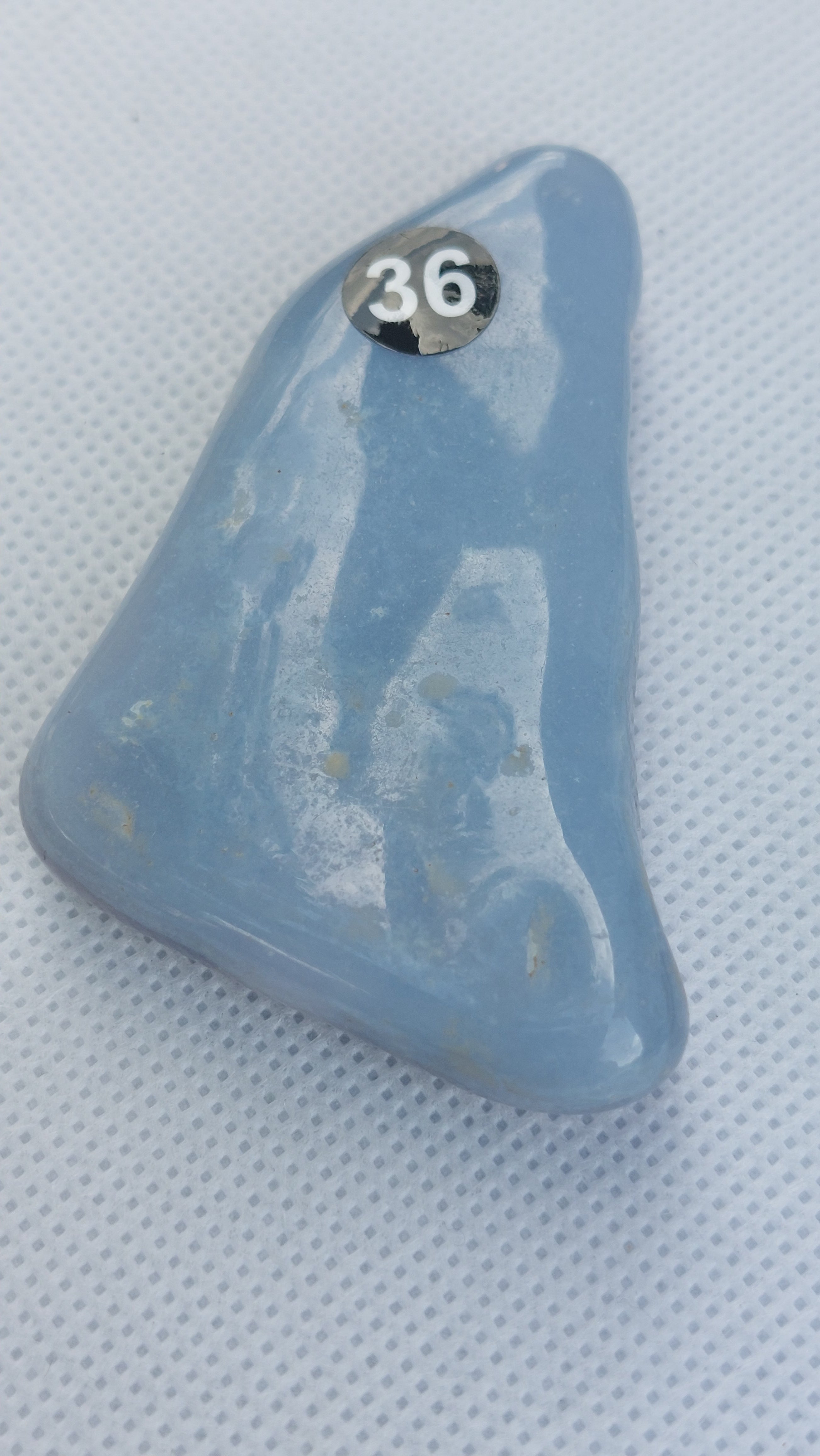 Natural Polished Blue Lace Agate free form