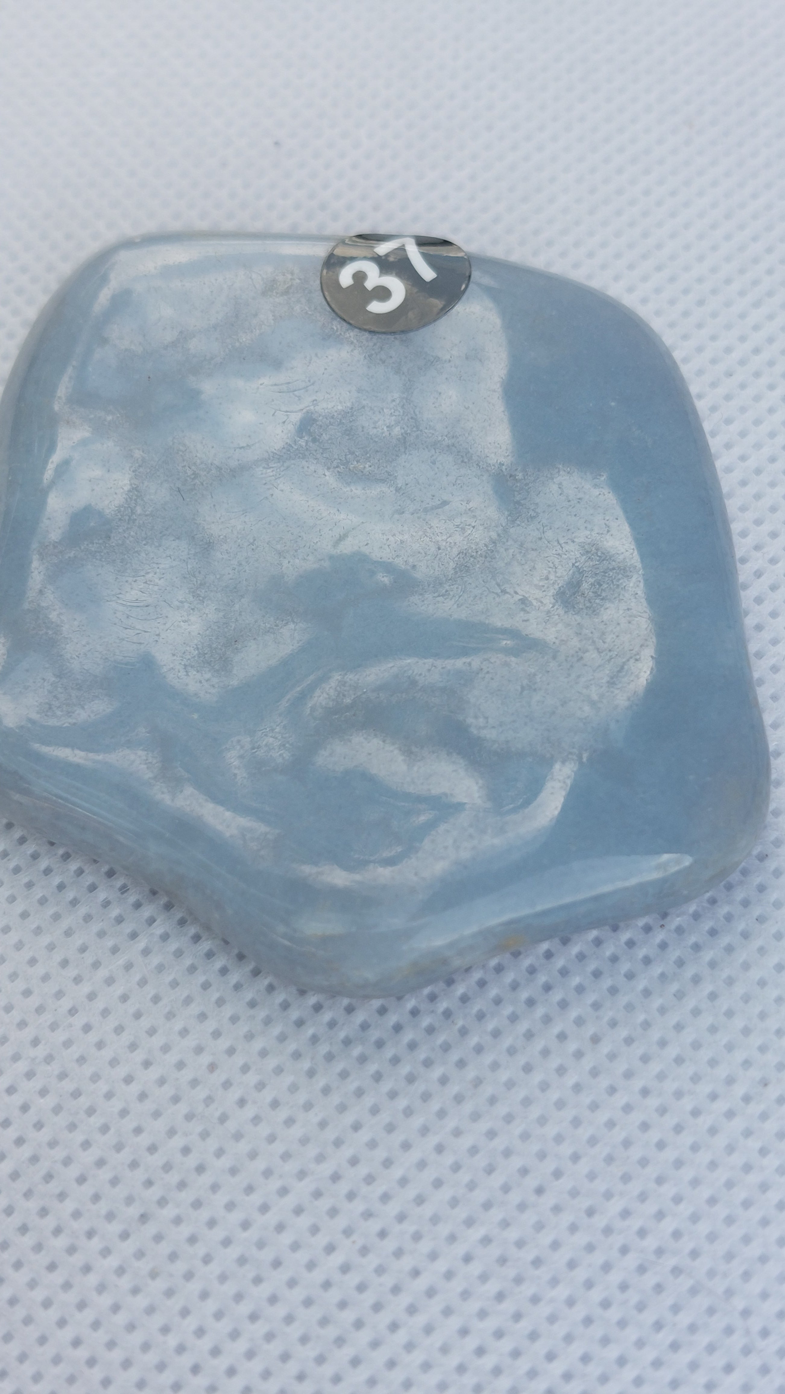 Natural Polished Blue Lace Agate free form