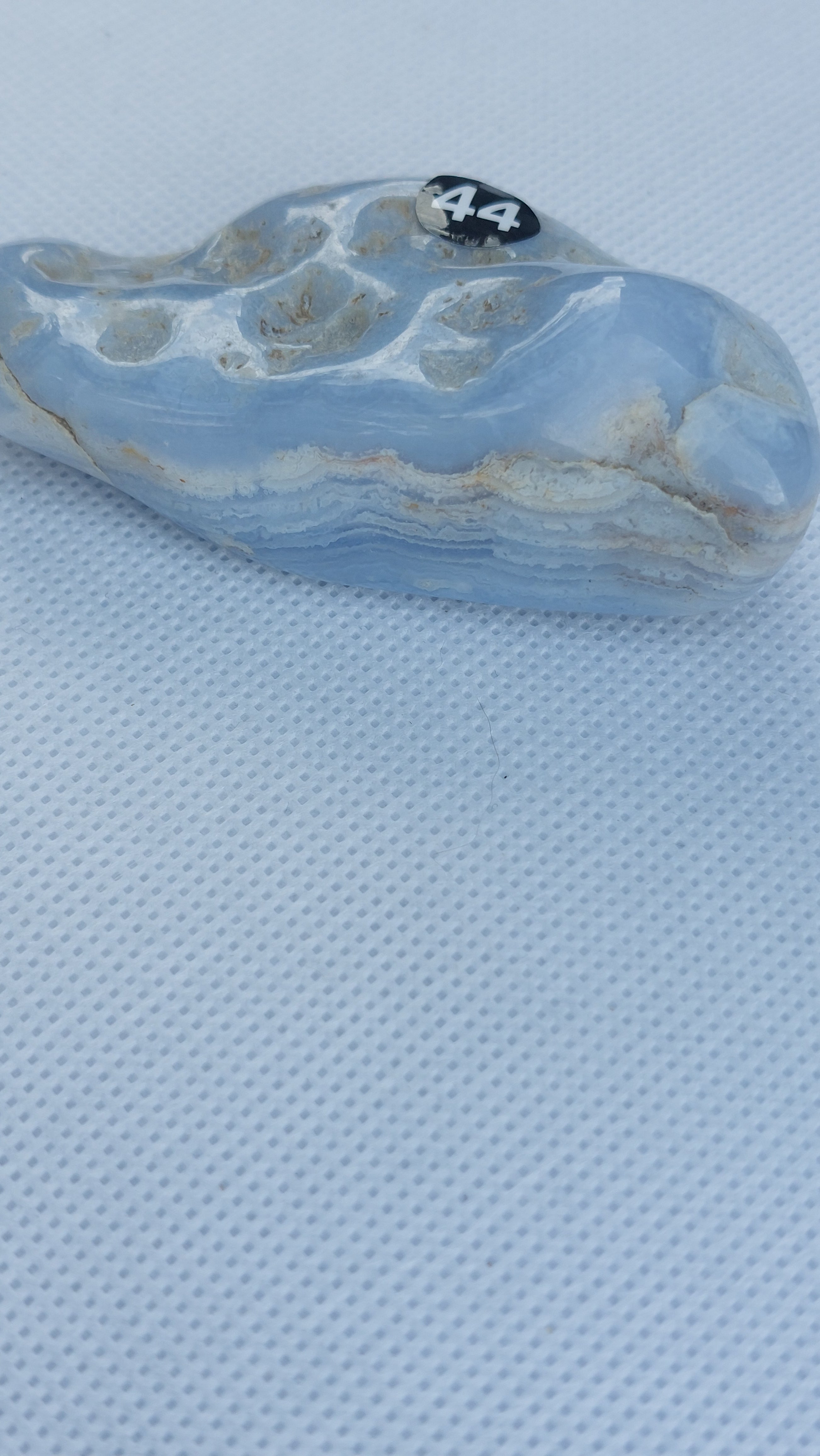 Natural Polished Blue Lace Agate free form