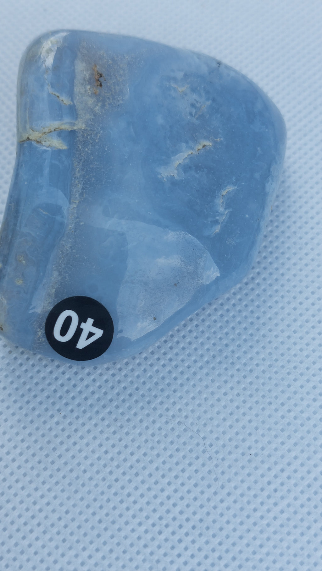 Natural Polished Blue Lace Agate free form