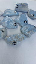 Natural Polished Blue Lace Agate free form