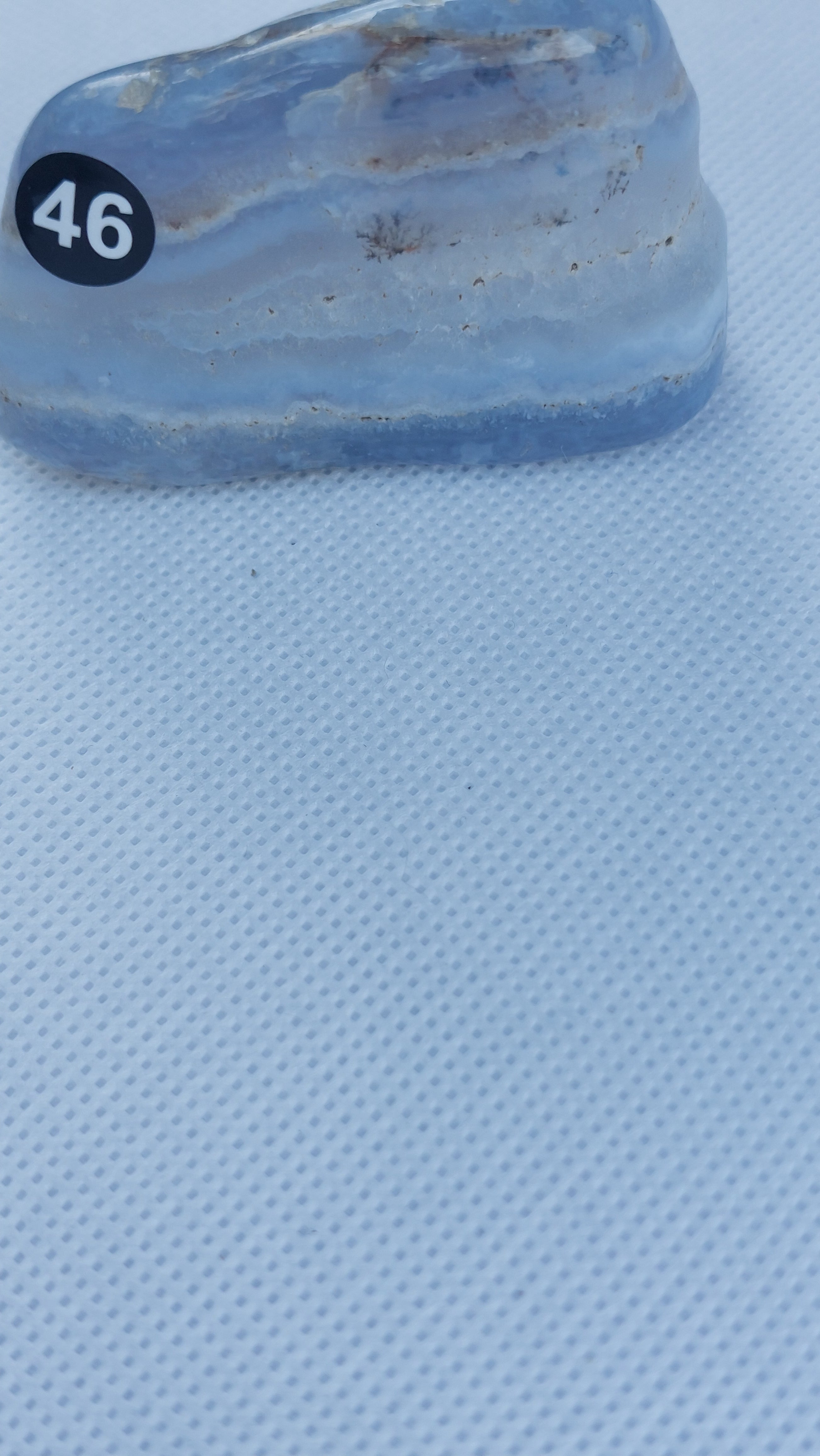 Natural Polished Blue Lace Agate free form