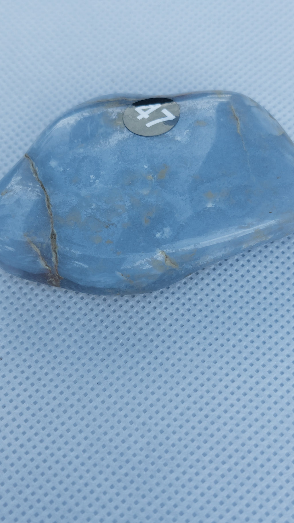 Natural Polished Blue Lace Agate free form