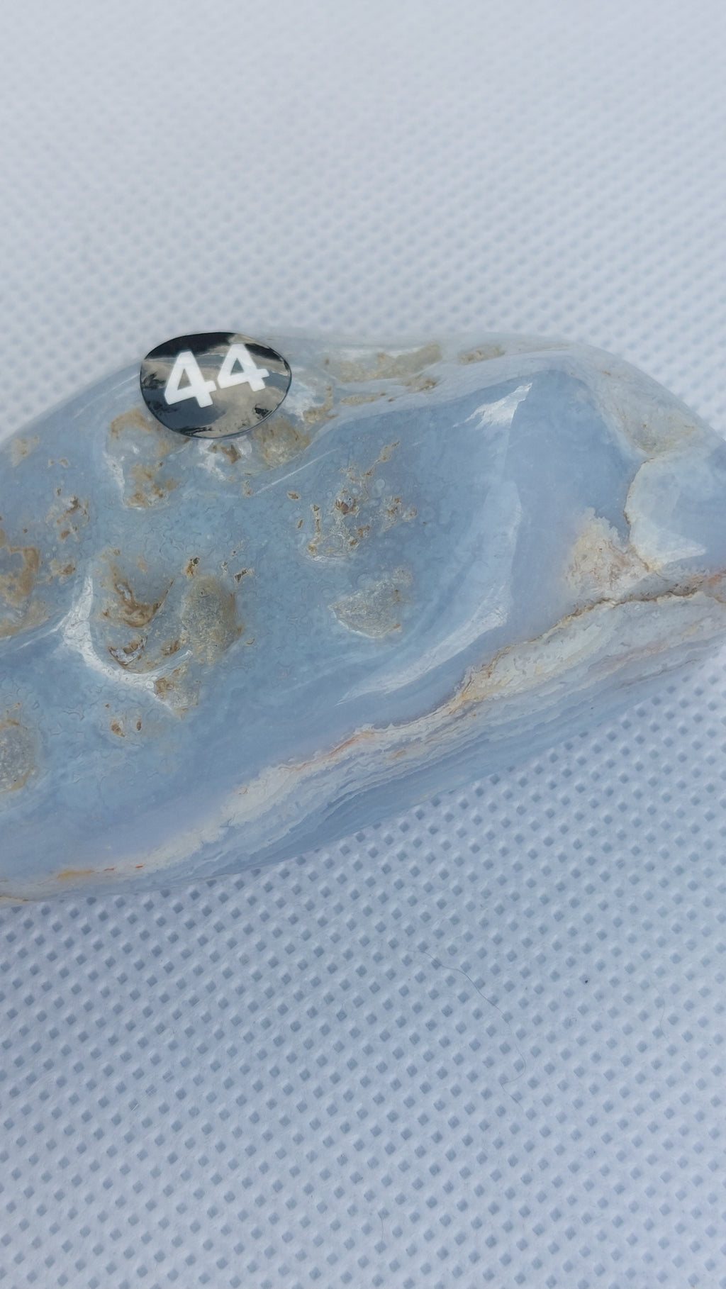 Natural Polished Blue Lace Agate free form